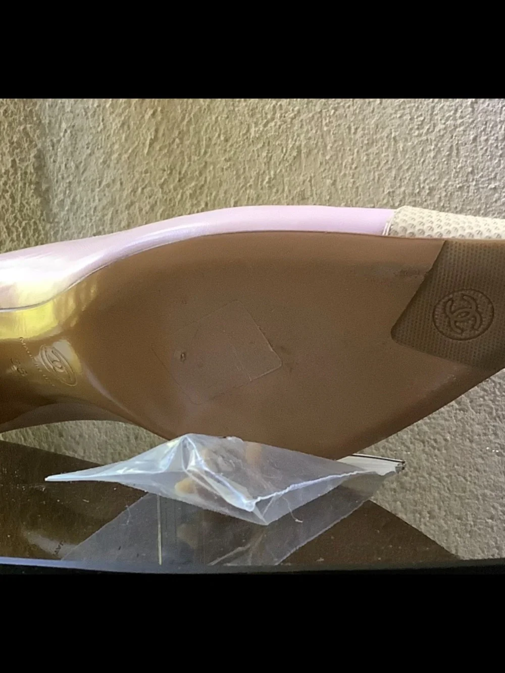CHANEL Rare Pink Kitten Heel Pumps Size 7.5 - 8 - Picture 5 of 6